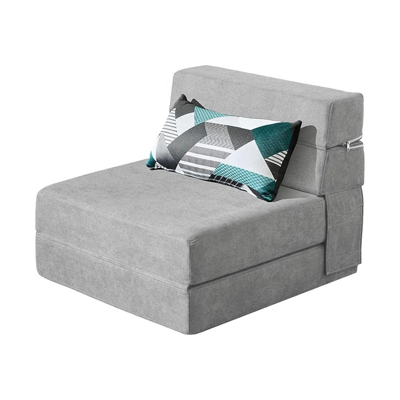 OEM ODM Service Removable Four-Folding Modern Mattress Cover for Foldable Foam Topper