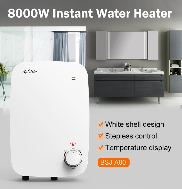 Instantaneous Electric Water Heater Thick Film Instant Water Heater ...