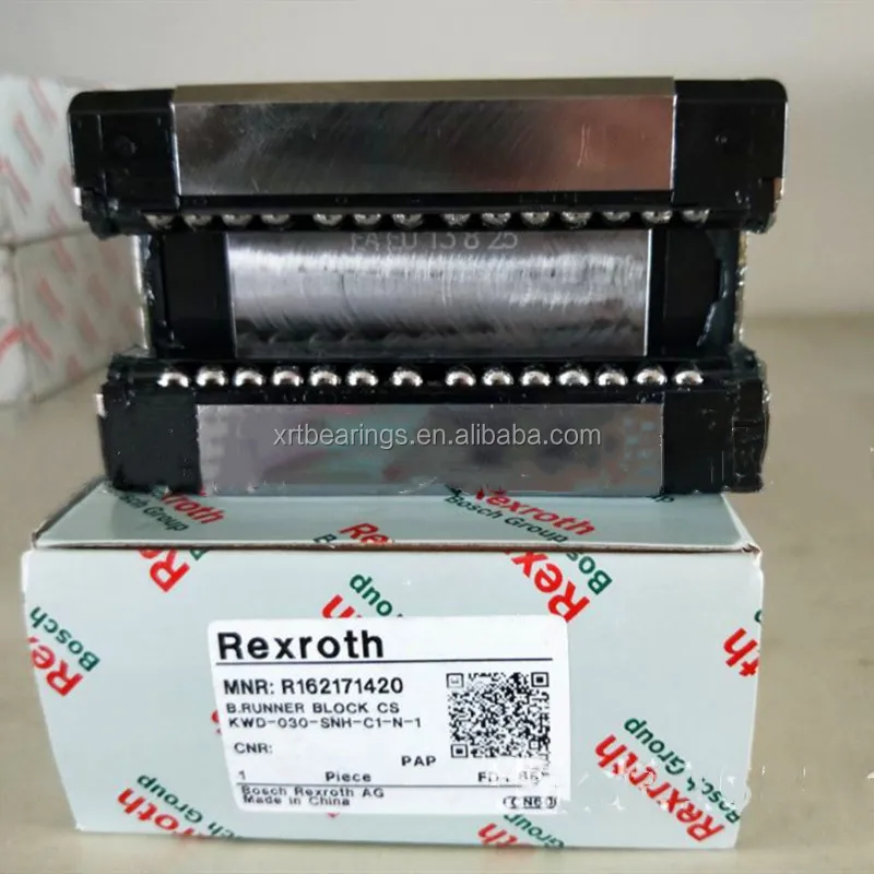 Rexroth Linear Carriage Bearing Block R162171320 in Stock Guide Block