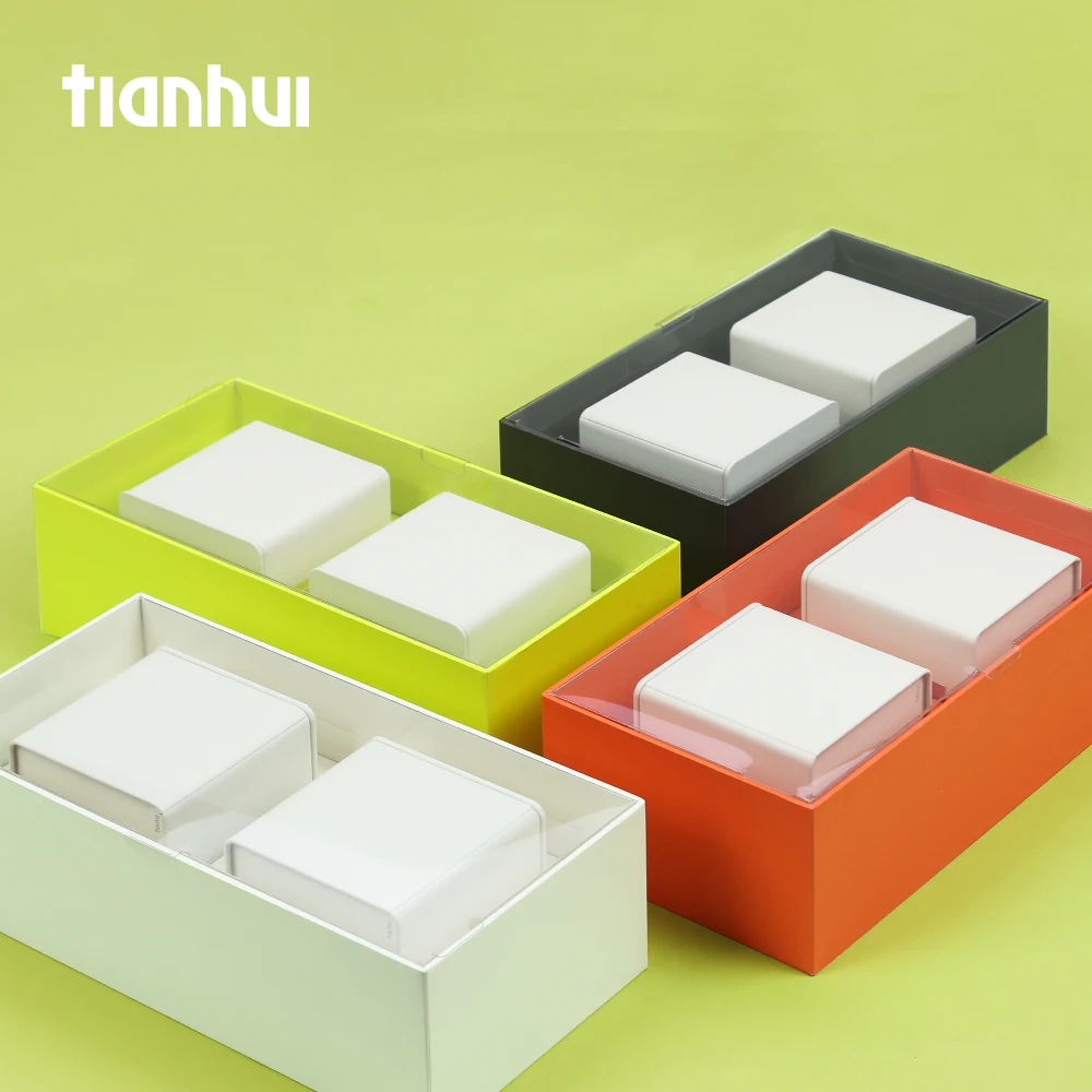 Tianhui Custom Packaging Coated Paper Organizer Storage Box for Food Gift Packaging