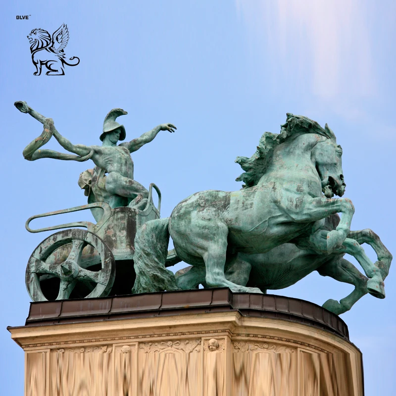 BLVEカスタムラージロンドン女性戦士クイーンブディッカの像ブロンズ