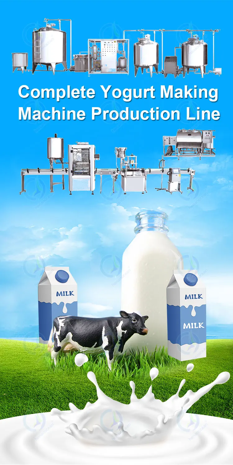 Professional Goat Cheese Make Machine Yogurt Production Process Line