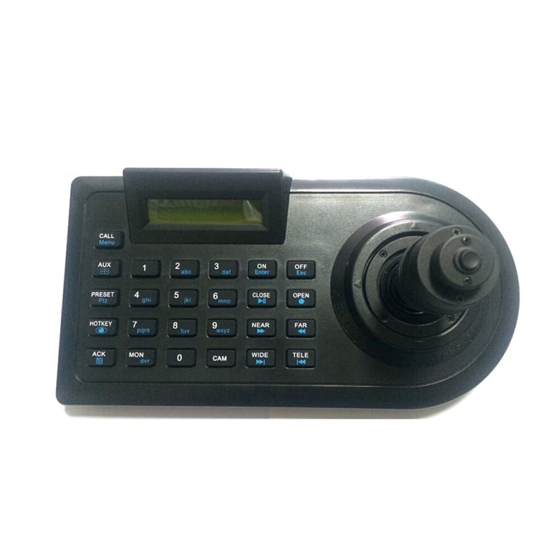 PTZ Keyboard Vehicle 4D PTZ Joystick CCTV Keyboard 3D Joystick Keyboard Analog Camera PTZ Controller for Coxcial Camera