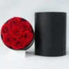 7 Roses In Round Box