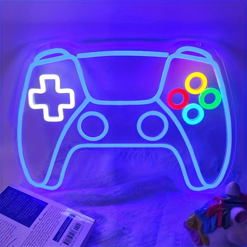 Gaming Neon Sign For Teen Boy Room Decor, LED Game Neon Sign Gaming Wall Decor Best Gamer Gifts For Boys Kids P 25884639 Cat 3053