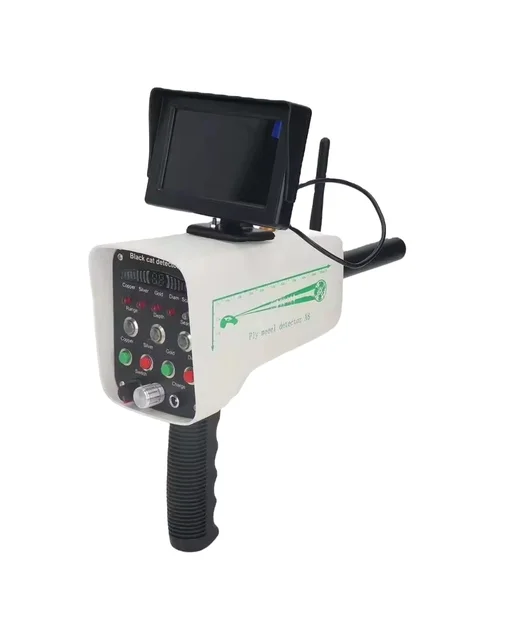 A8 Industrial large screen 3D LCD remote gold, precious stone metal detector