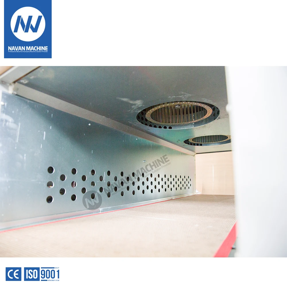 NAVAN Automatic PE Film Shrink Wrapping Beverage Bottle Cans Jar Packaging Machine supplier