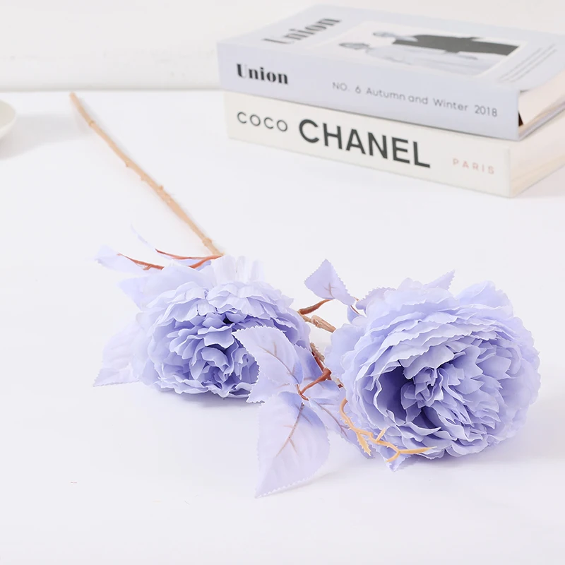 Artificial Flowers Silk Peony Garland For Wedding Decoration High