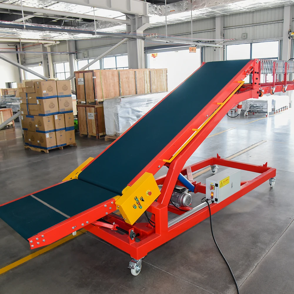 Custom Truck Container Warehouse - Heavy Duty Conveyors