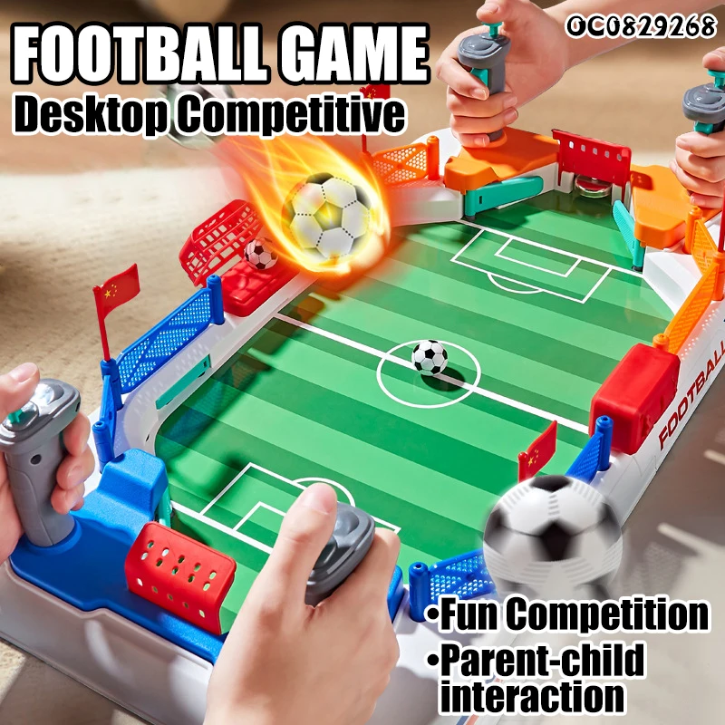 2players Mini Board Game Shooting Football Soccer Toy