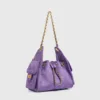 Y88111 boucle carrée violette