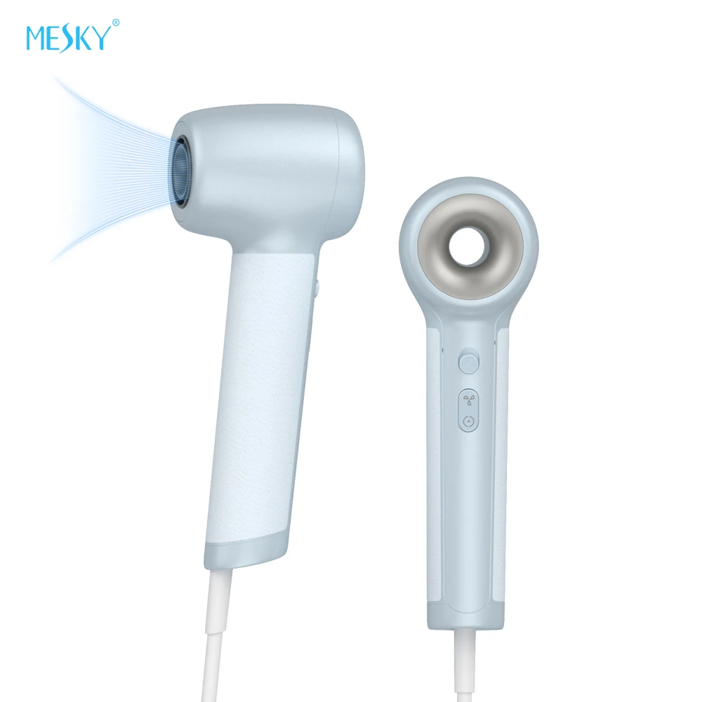 MESKY High Speed Blow Dryer 110,000 Rpm 1200W Power 4 Speed 4 Heat Settings Diffuser Hair Dryer