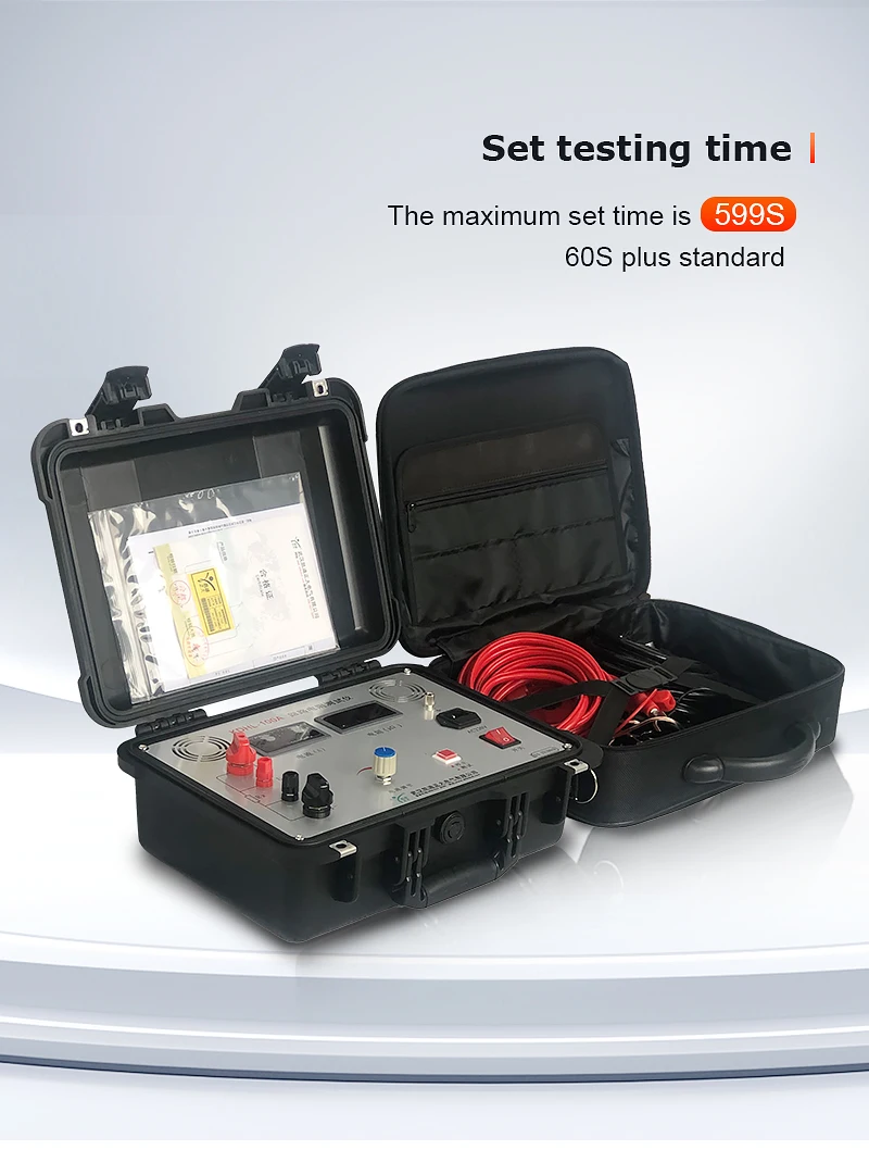 Loop resistance tester circuit resistance tester buy contact
