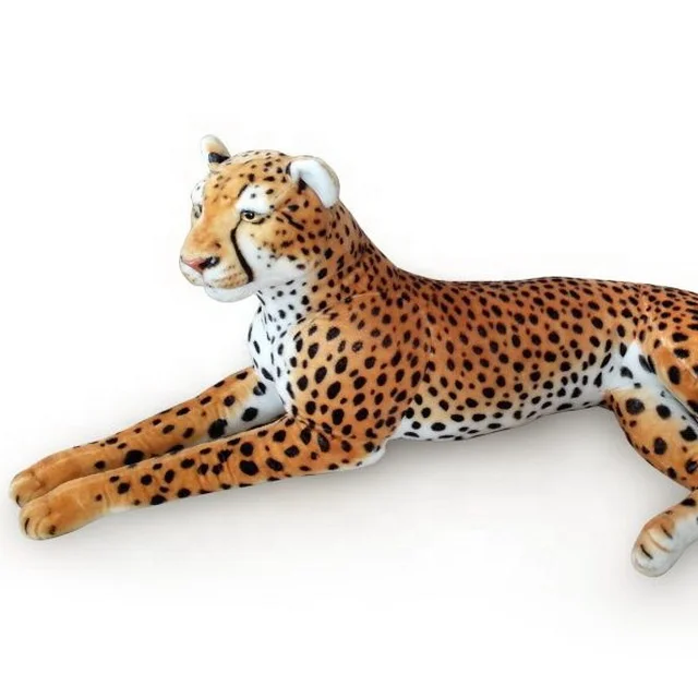 New Arrival Large Plush Cheetah Realistic Stuffed Cheetah Plush Animal Toy  - Buy Big Size Plush Cheetah Stuffed Animal Toy,Big Size Stuffed Side-lying Cheetah  Plush Toy,Simulated Plush Cheetah Soft Animal Toy Product on 
