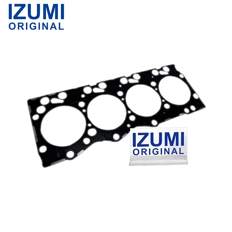 Kit Gasket Kepala IZUMI ORIGINAL ISBE4 3958645, 3954876, Suku Cadang Mesin Diesel untuk Cummins