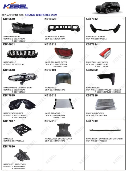 Good Quality Front Engine Hood Bonnet Auto Body Systems Car Hood for Jeep Grand Cherokee 2011 manufacture