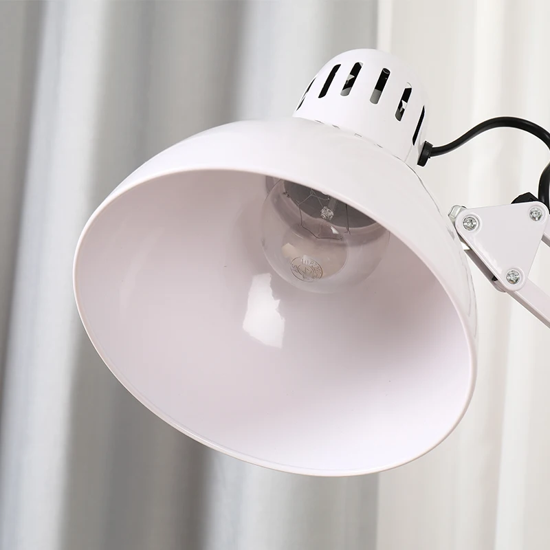 Table Lamp Led Night Light Desk Lights Home Decoration for Home Bedroom Bedside AC Metal Iron E27 Lamp with Clip