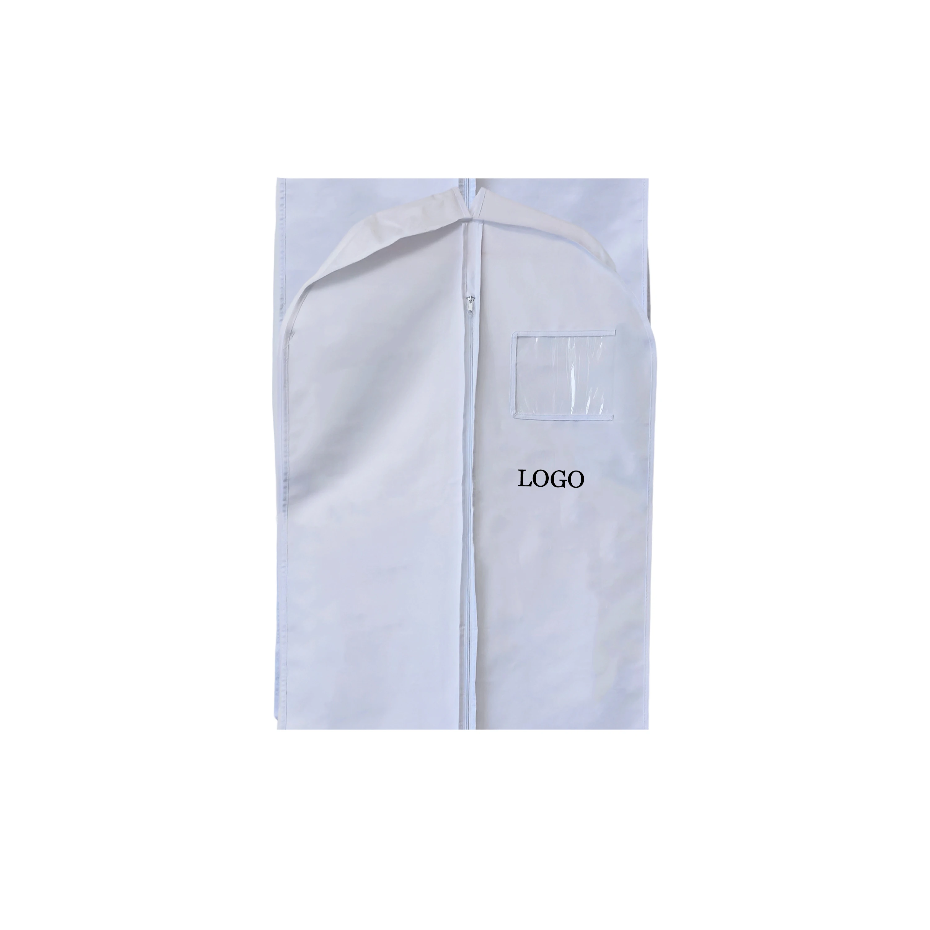 YT Breathable White extra Long Wedding Dress Wedding Dress Dustproof  Packing Garment Bag Set Garment Bag White Garment Bag| Alibaba.com