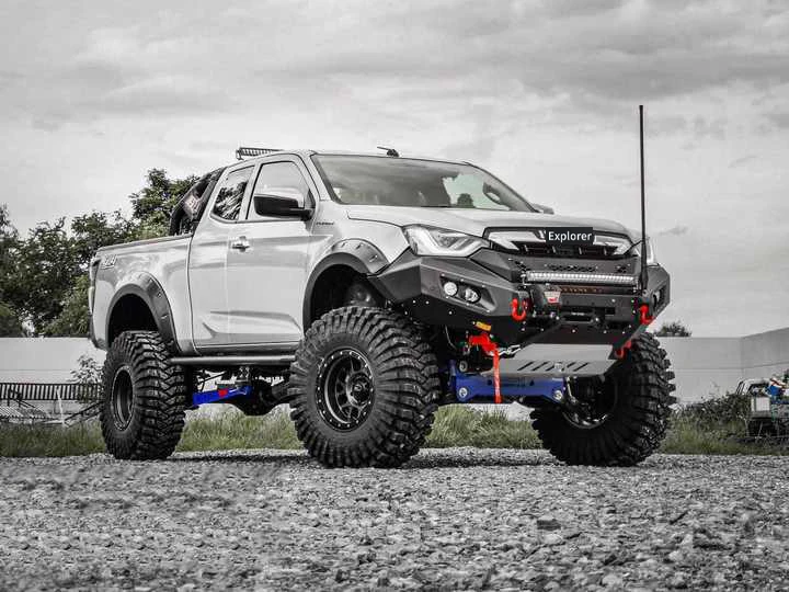 D Max Rear Bar DMAX Steel Front Bumper Bar - Durable & Stylish Upgrade