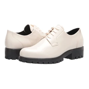 New Design Shoes Big Heels Shoes Stylish and Breathable Women Leather Shoes