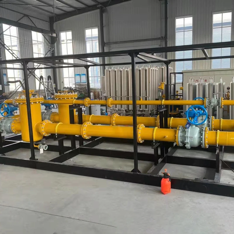 CNG PRMS Gas Pressure Regulating and Metering Station