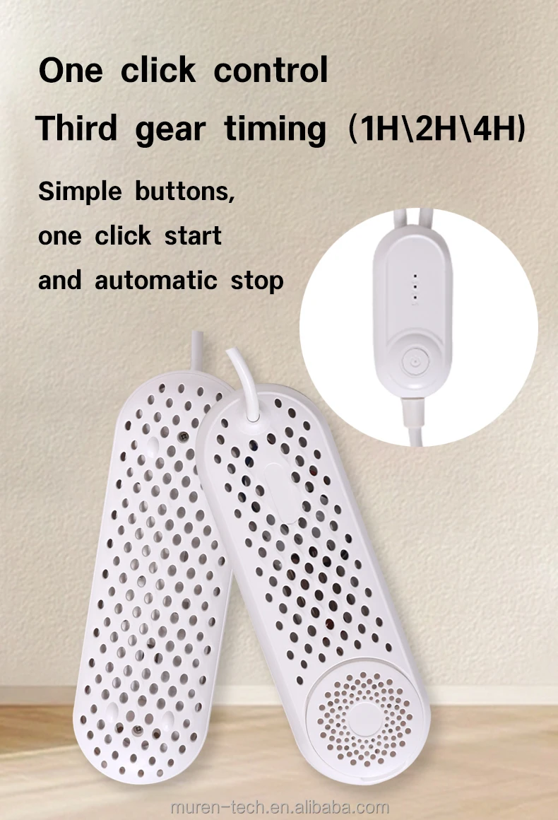 2025新设计的智能电动干鞋机和除臭器可以添加香味切片与定时器便携式靴子取暖器高品质