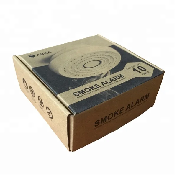 ANKA Security Alarms Wireless Interlinked Fire Alarms 10 Years Sealed in Battery EN14604 BS5446 Heat Detector