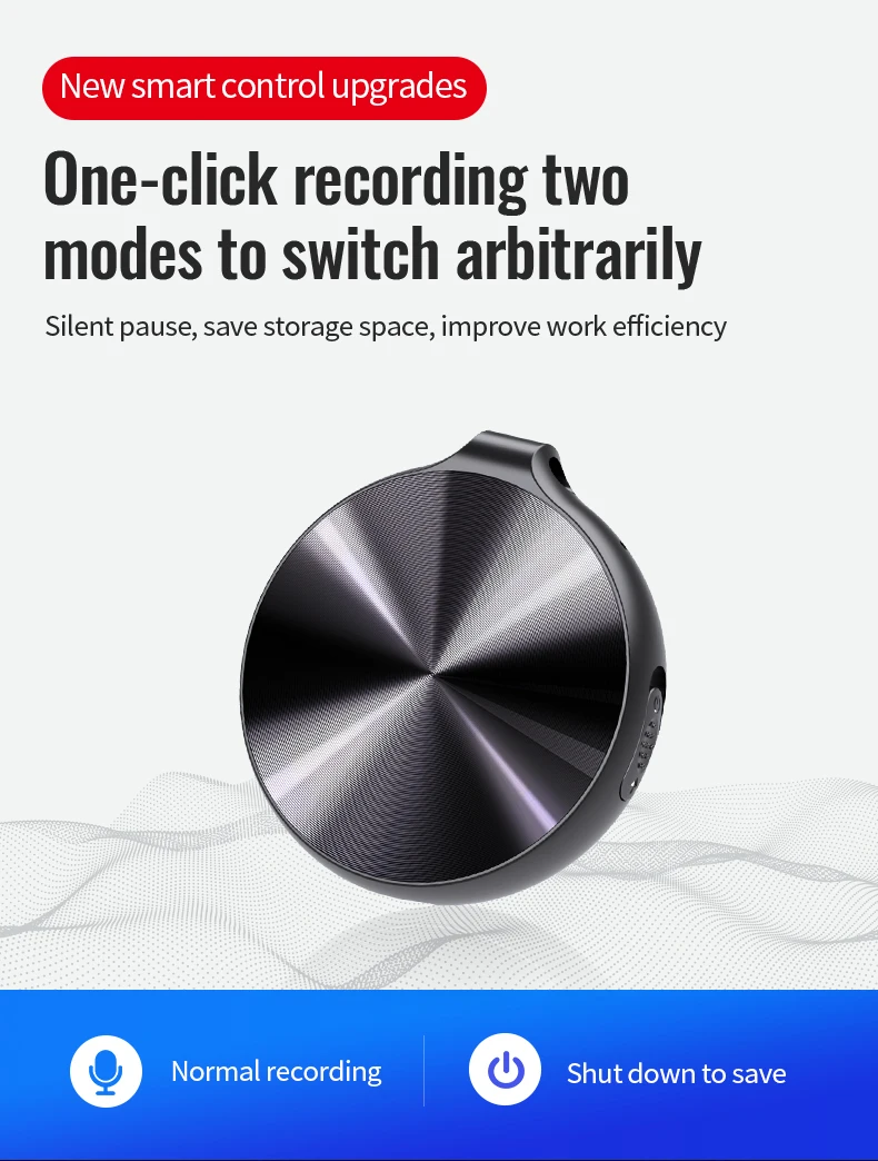 Mini Voice Recorder Small Voice Activated Recorder Audio Recording Device Digital Voice Recorder Q39
