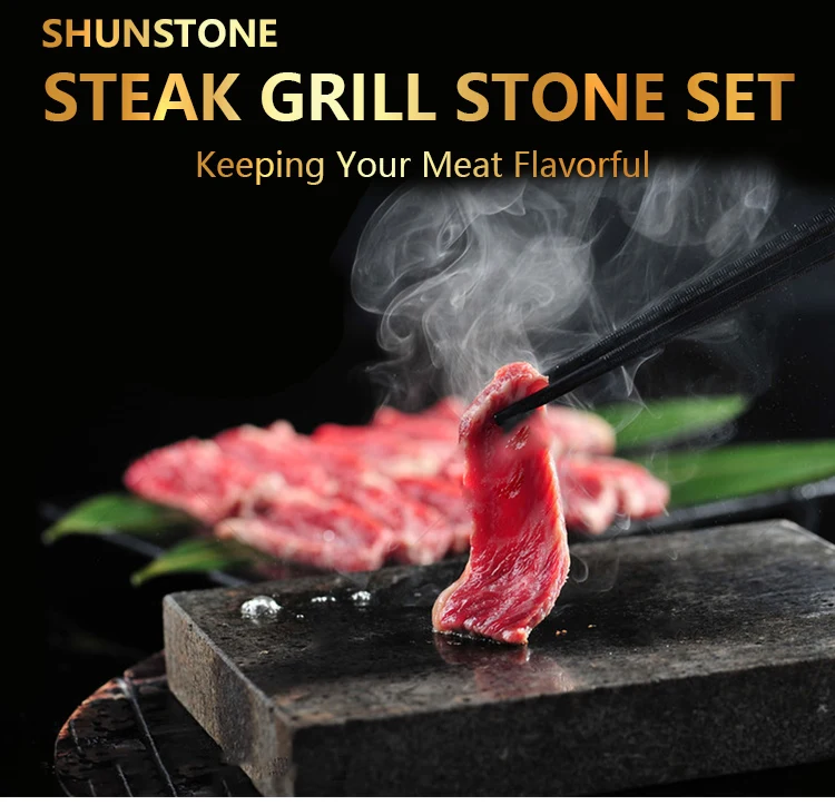 The SteakStones Sizzling Steak Set (SS001)