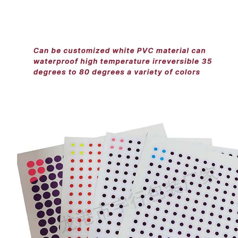 Hot Sale Custom Pvc Selfadhesive Temperature Measuring Stick