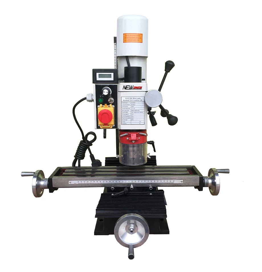 Mine Mini Variable Speed Milling Machine - XJ9512 by NEW DARGON