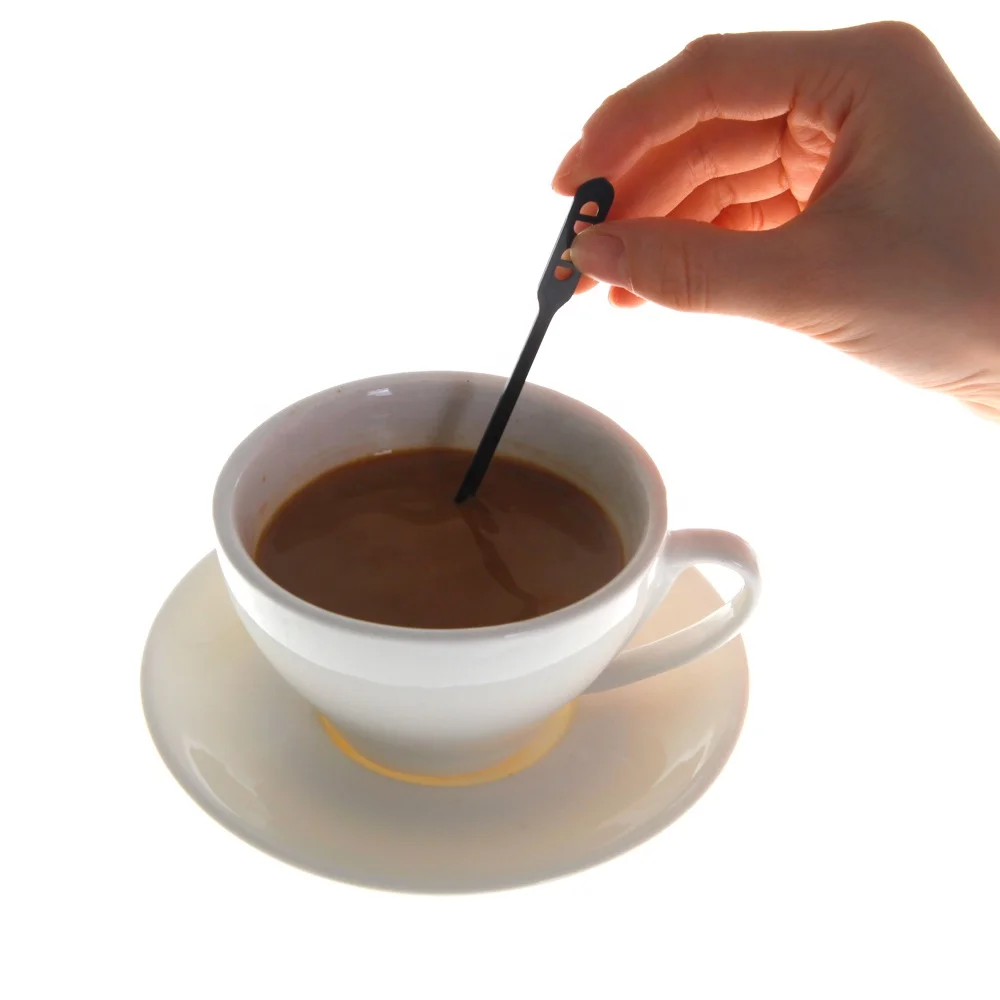 great quality short handle plastic coffee stirrer