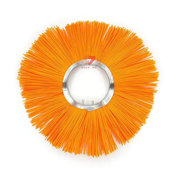 Convoluted PP Filament Road Sweeping Brush Disc Crimped