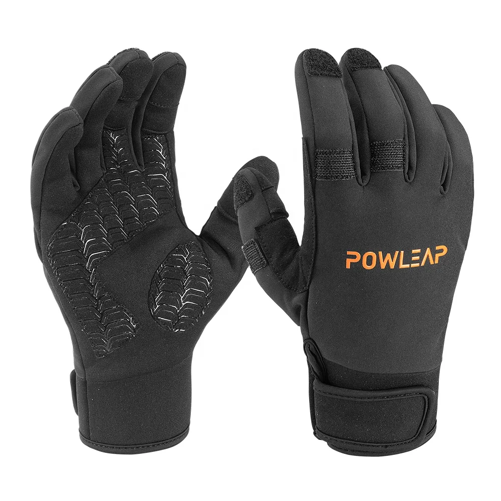 DINSOAVR 1 paire de gants pratiques à 2 doigts pour activités de pêche antidérapantes, confortables et professionnels DINSOAVR 1 paire de gants pratiques à 2 doigts pour activités de pêche antidérapantes, confortables et professionnels