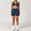 sujetador+shorts-azul marino
