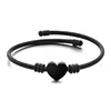 Forme de coeur noir