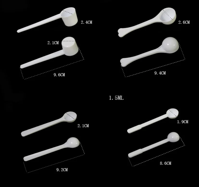 0 25g Micro Measuring Spoon 0 25 Gram Plastic Scoop 0 5ML Measure Tool  70x14x7mm 221e From Tfr741, $15.71