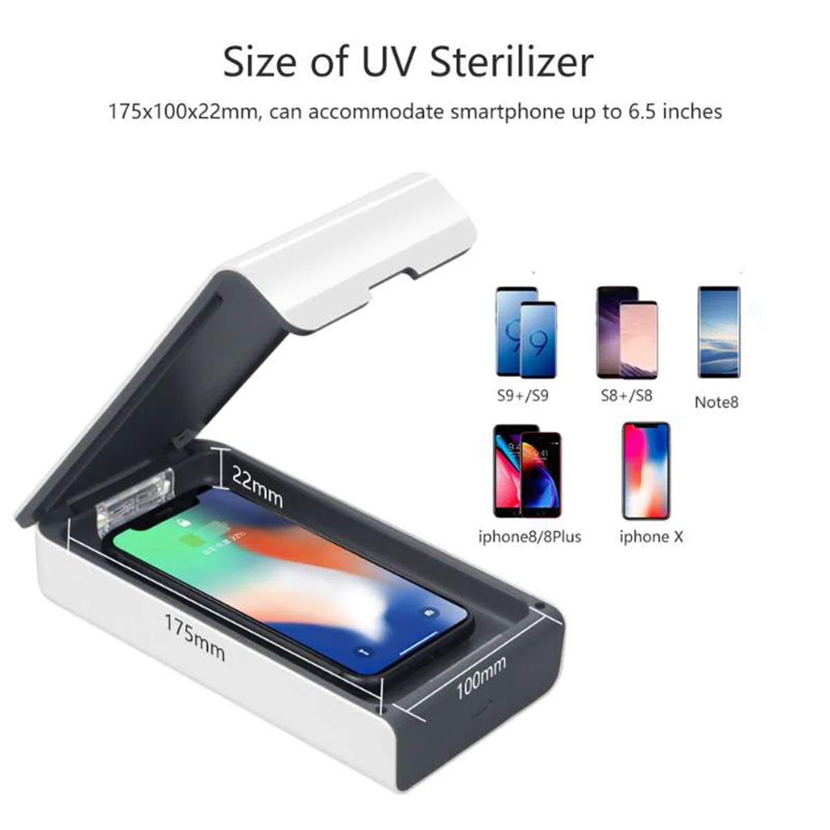 Портативная персональная многофункциональная Ультрафиолетовая лампа для дезинфекции телефона дезинфицирующее средство