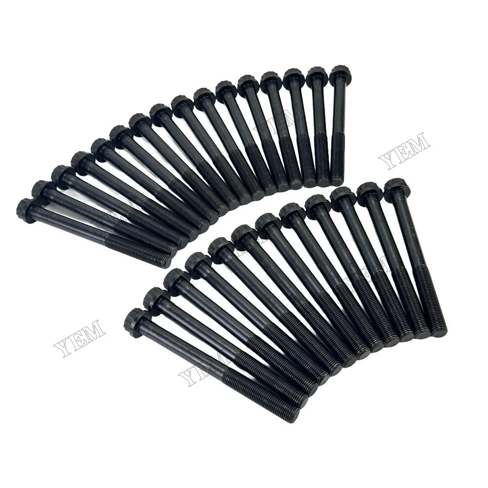 Cylinder Head Screw Fit for Doosan Develon DE12TI Engine Parts