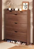 Pure deep walnut three bucket with 100cm