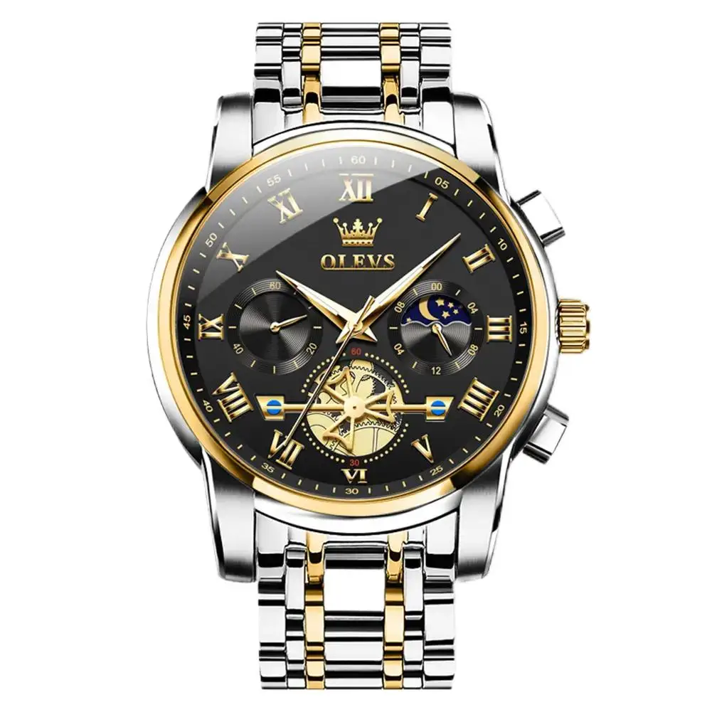 High Quality China Watches Custom Watch Dial 2859 OLVES Watch for Man