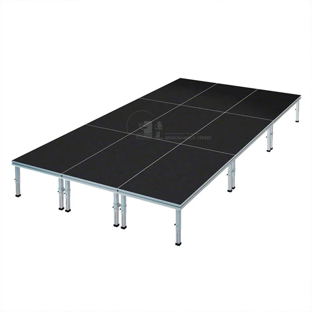 High Quality Easy Set up Aluminum Portable Stage Platform Catwalk Event Stages for Sale