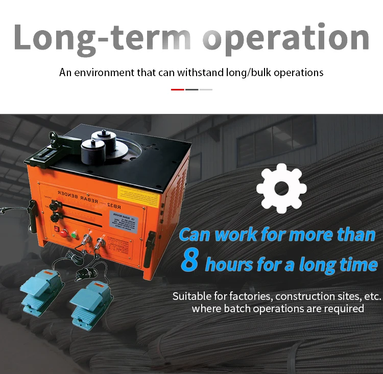 ODETOOLS RB-32 Automatic Reber Bending Machine - Easy to Operate