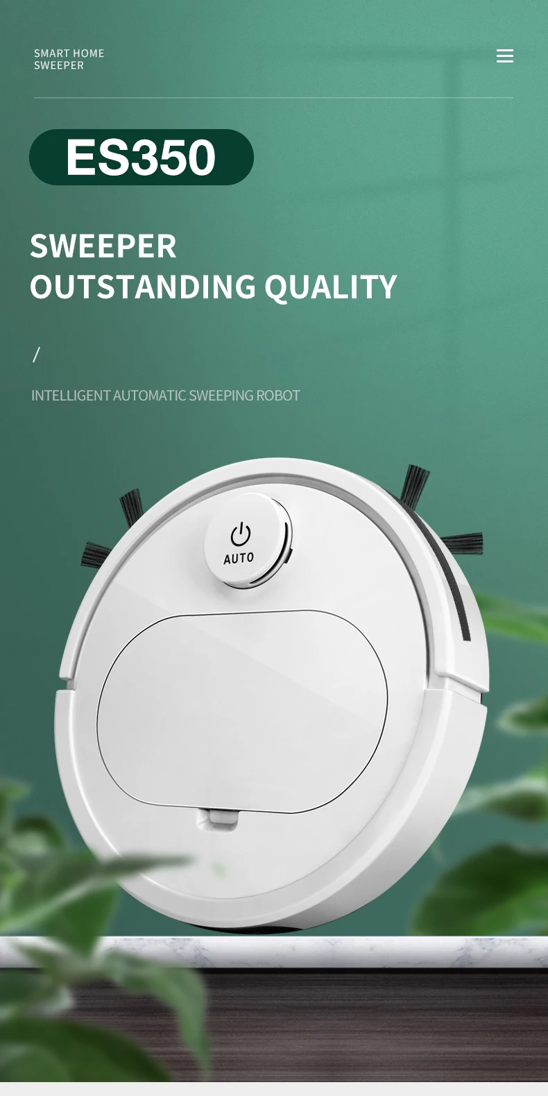 Homefish 2021 Vacuum Cleaners Automatic Wet And Dry Robot Aspirapolvere