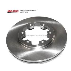 KINGSTEEL OEM 40206-9Z001 40206-VJ200 402060F001 KA24DE QD32 Auto Parts Car Front Rotor Brake Disc for NISSAN D22 PATHFINDER