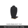 Black jewelry display stand-small