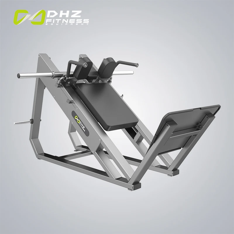 DHZ Fitness Plate Loaded Hip Belt Squat Machine - Strength Training ...
