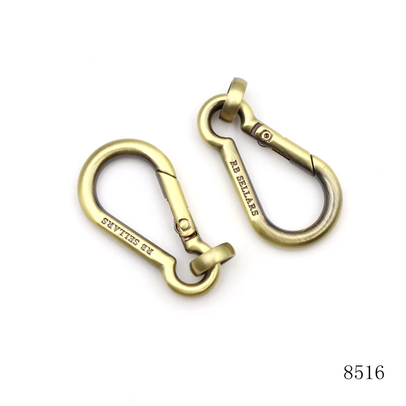 PORTE-CL S MOUSQUETON EN alliage d'aluminium clip ressort crochet 10 pi