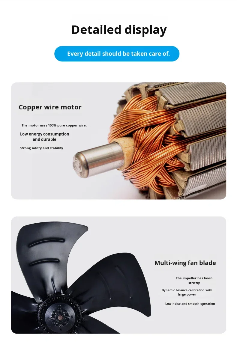 Outer Rotor Axial Fan, YWF-400, MOQ - detail 32