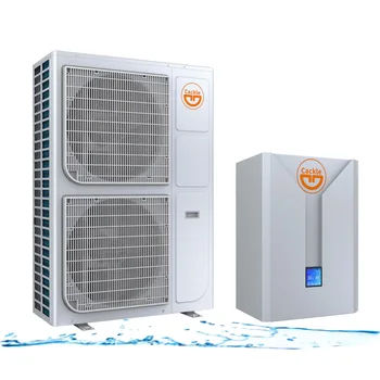 Evi dc 380v with twin rotary luft wrmepumpe r32 pompa ciepla inverter central heat pump air to water heat pump 20kw